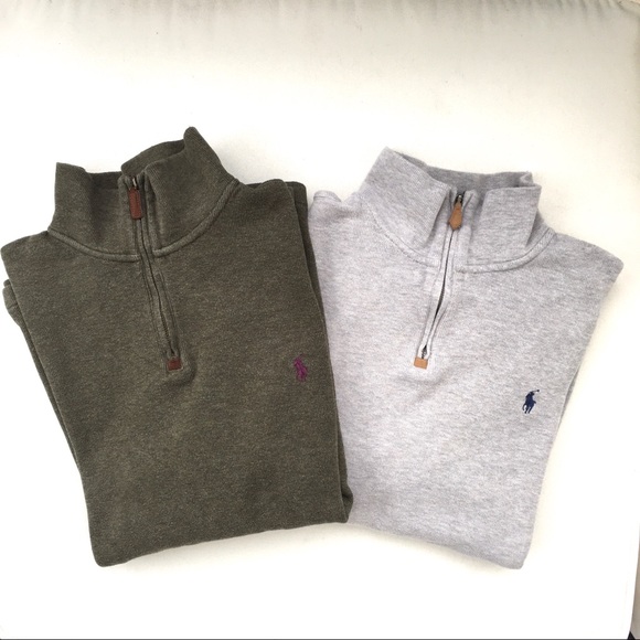 Ralph Lauren Other - Ralph Lauren 1/4 Zip Twin Set Knit Long sleeves